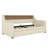 Twin Size Daybed With Trundle, Upholstered Daybed With Charging Station And LED Lights, Beige-2035953718