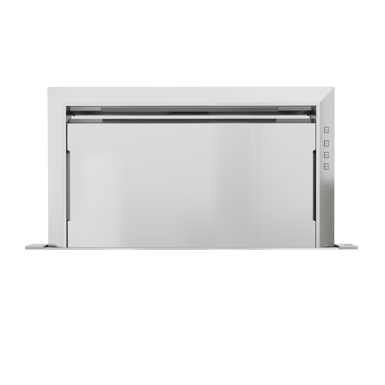 Designer Zephyr 36" Telescopic Downdraft System with Multiple Blower Options in Stainless Steel