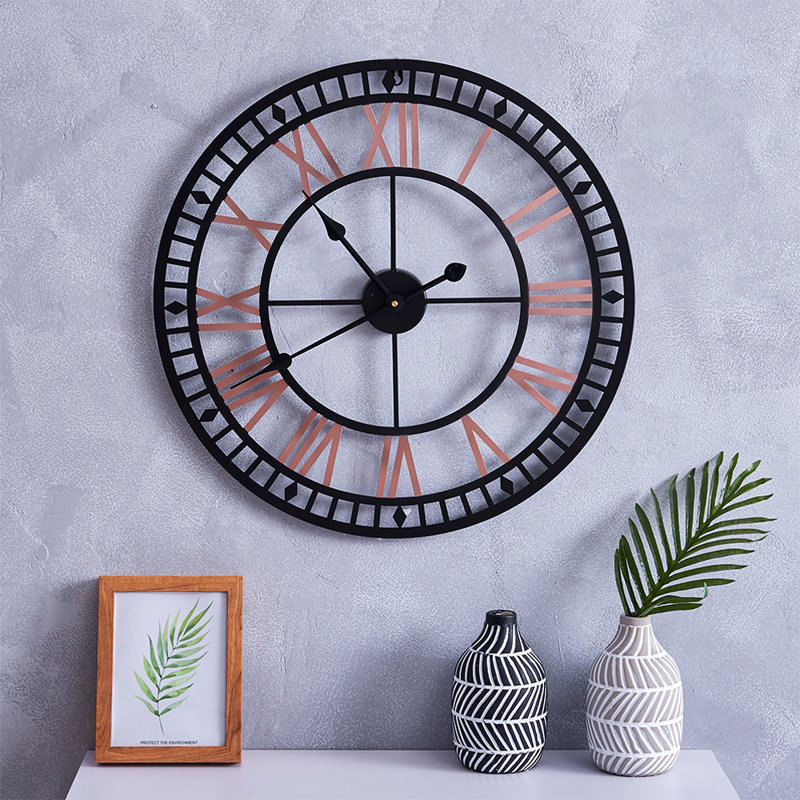 Sammons Metal Wall Clock
