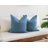 Ocean Blue Textured 2 Pillow Set