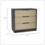 Commode 3 tiroirs Kaia, plateau supérieur-129307414
