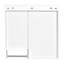 Wall Mounted Bathroom Cabinet with Mirror