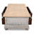 Shoreline Solid Wood Single Coffee Table