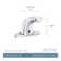 M-Power Sensor-Operated Electronic Centerset Low Arc Bathroom Faucet