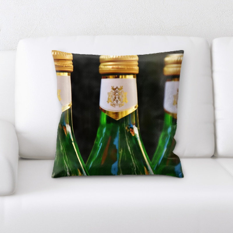 Microsuede Throw Pillow