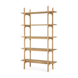 PI rack - varnished mahogany - dark brown 110/39/187