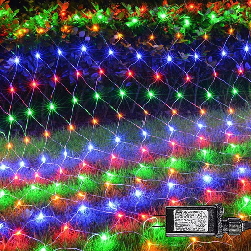 LED Twinkle Net Lights, Multi