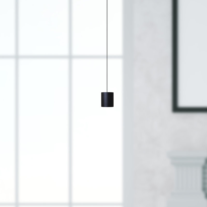 Andromedae 1 - Light Single Pendant, Black