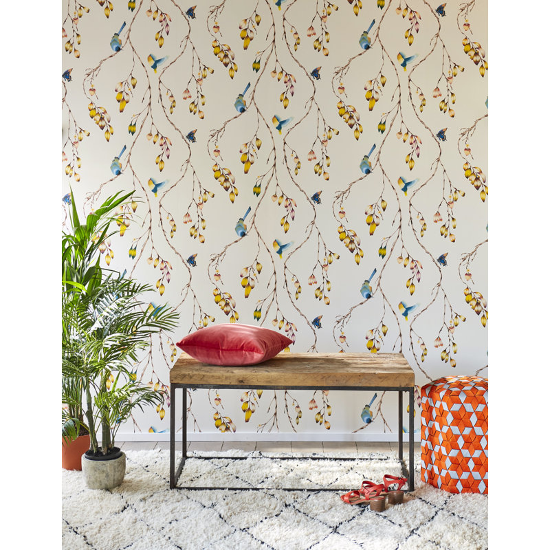 Iyanu Wallpaper, Blush/Ochre