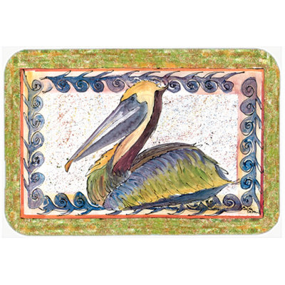 Caroline's Treasures Pelican Glass Cutting Board
