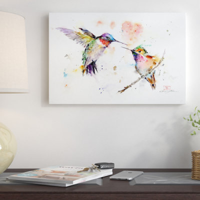 Hummingbirds par Dean Crouser - Impression sur toile tendue sur châssis