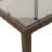  Bistro Set Brown, Cream White
