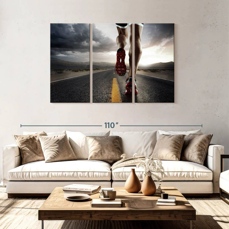 Sireci Highway Run, 48" H x 74" W