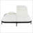 Outdoor Daybed, Patio Rattan Daybed With 5-Position Adjustable Backrest And Removable Cushions&Pillows, Iron Frame Outdoor Bed Loveseat For Garden, Backyard, Poolside (Black Frame+Beige Cushion)-1654770516