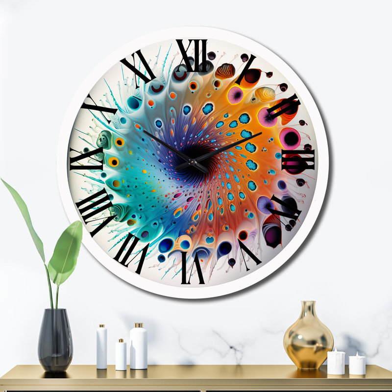 Horloge murale Cymatics, Très grand