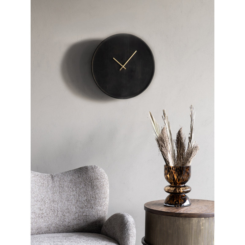Arnoldine Iron Wall Clock, Small