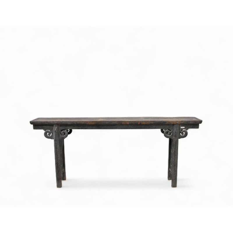 Ruyi 83.9'' W Solid Wood Console Table