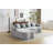 L-Shape Sectional Sofa with Curved Chaise-111842224