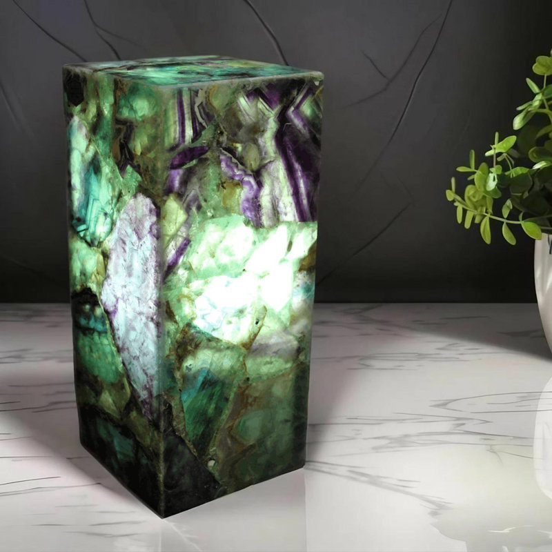Lampe fluorescente émeraude galaxie