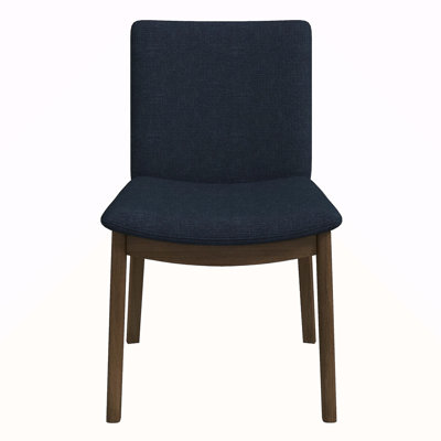 Chaise en bois massif Linen - Style Mid-Century moderne