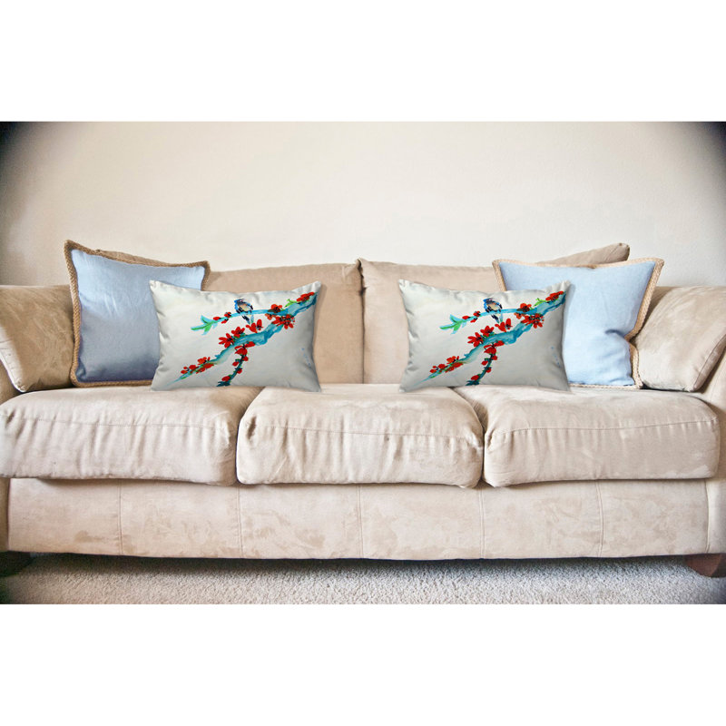  Coussin décoratif extérieur Buds and Bird No Cord
