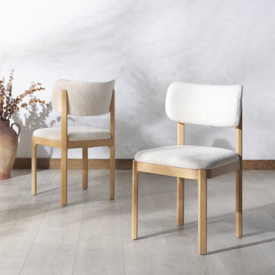 Chaise de salle à manger rembourrée Kestra
