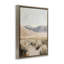 Cadre flottant Pastel Desert Solitude, design par Heidi Kuntz-880969117-880970338
