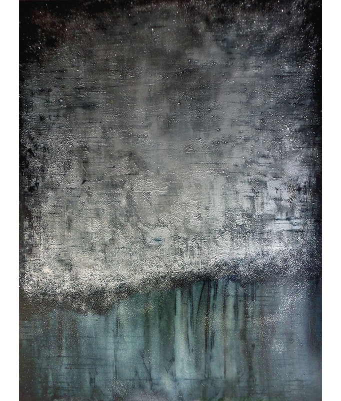 Twilight Glow Print by Beverly Fuller, Hand Painting