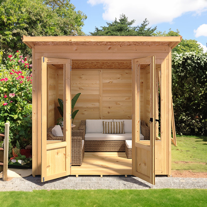Parham Pent 7 ft x 7 ft Shiplap Summerhouse