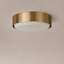 Richard June Transitional Aurelle Flush Mount Light-400625990