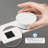 1" Adhesive Hook and Loop Square 25/pk