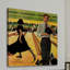 « boling strike » par george hughes, reproduction d’art sur toile tendue-15060293