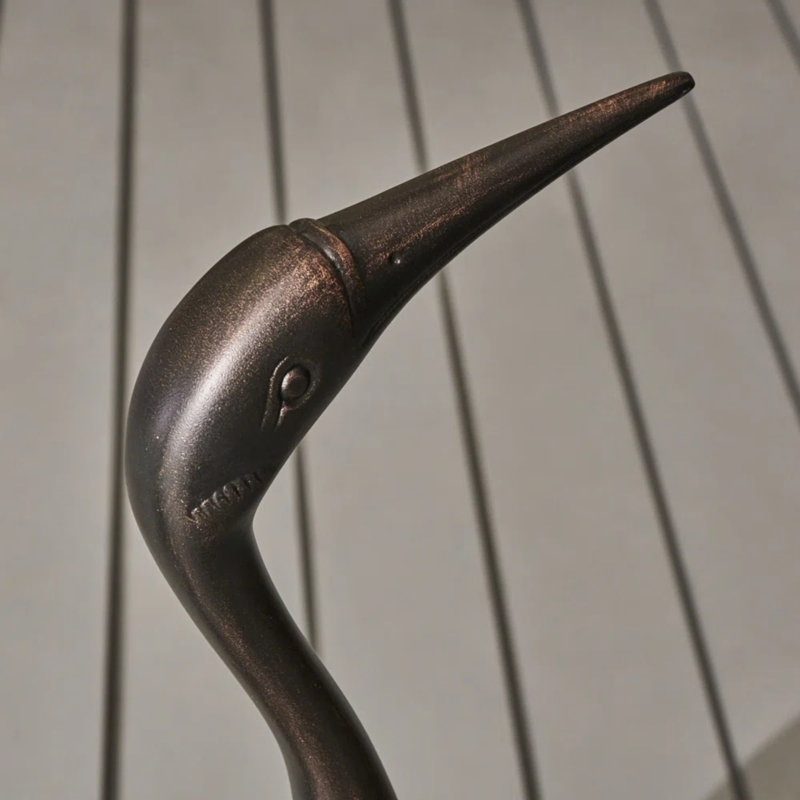 Statue de jardin en métal antirouille pour pelouse d'extérieur