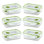 6 contenants pour aliments rectangulaires Ultra-Seal
