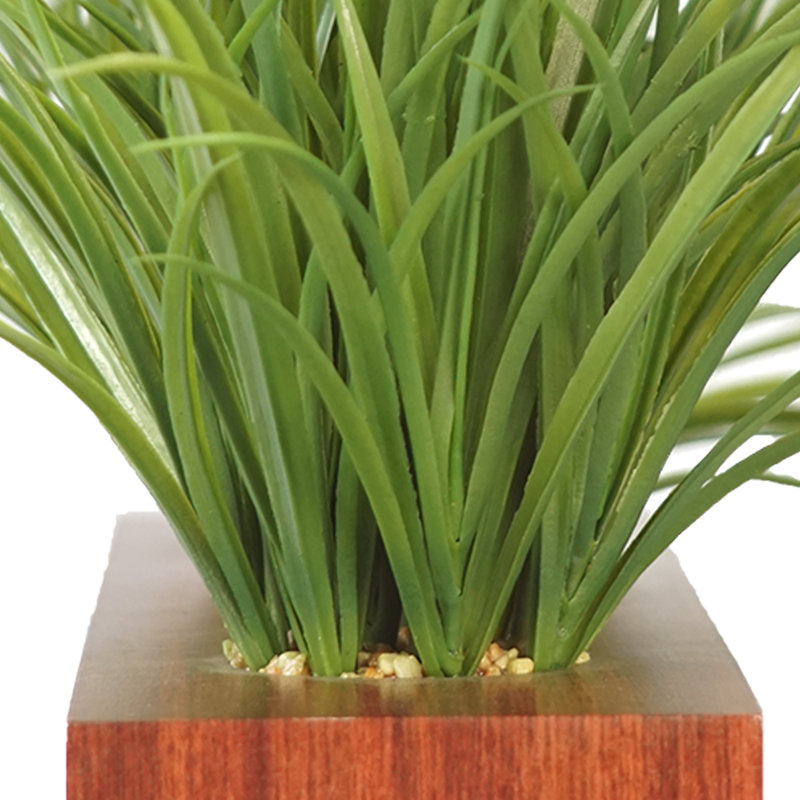 Fausse plante grasse en bois 12 po