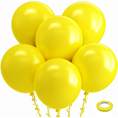 Large Thick Orange Balloons - 30 Pack Big Round Latex Balloons For Birthday, Bridal Shower, Wedding, Halloween Party Decorations