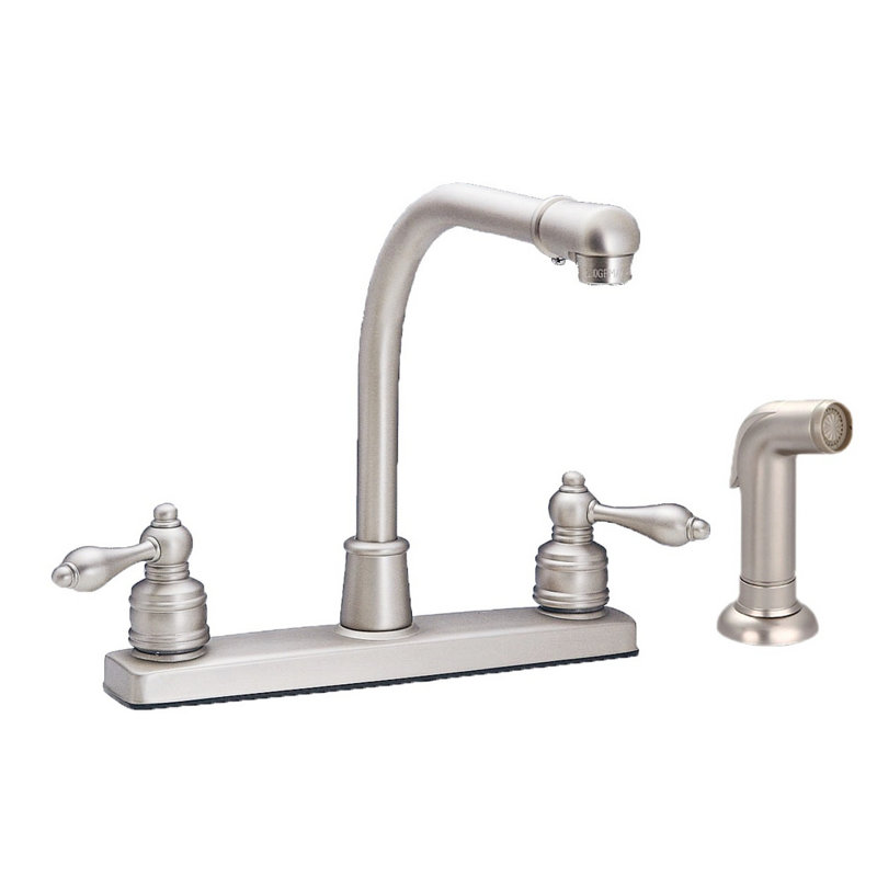 Robinet de cuisine Castille, Nickel brossé