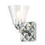 Alpha 1 Light Wall Sconce With Glass-1183468434