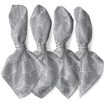 Polyester Abstract Square Napkin