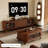 Retro Nut-Brown Solid Wood TV Stands-54514024