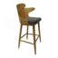 Chaise de bar élégante avec design Mid-Century et siège rembourré-269770220-269770003