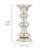 Mercury Glass Pillar Candle Holders, Silver Glass Candle Holder