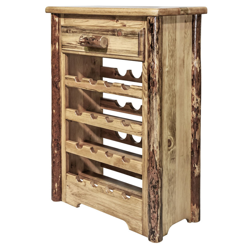 Tustin 26'' Solid Wood Wine Bar