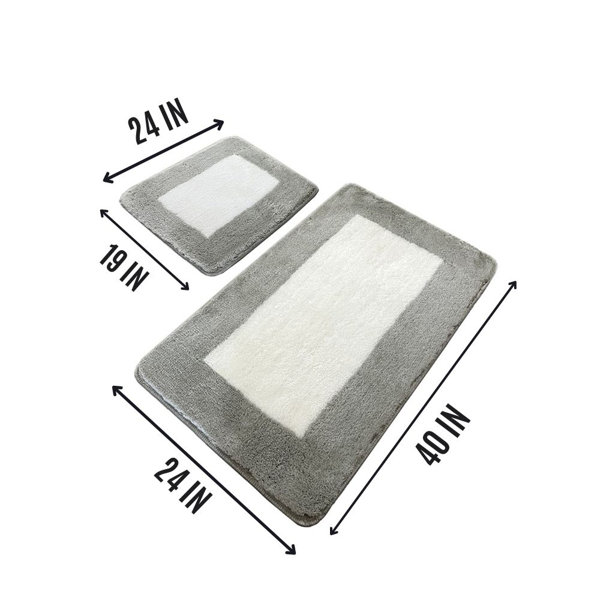 Latitude Run® Woodacre Bath Rug Set, Wayfair.ca