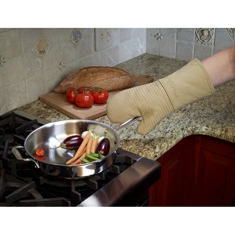 All-Clad Oven Mitt, Cappuccino