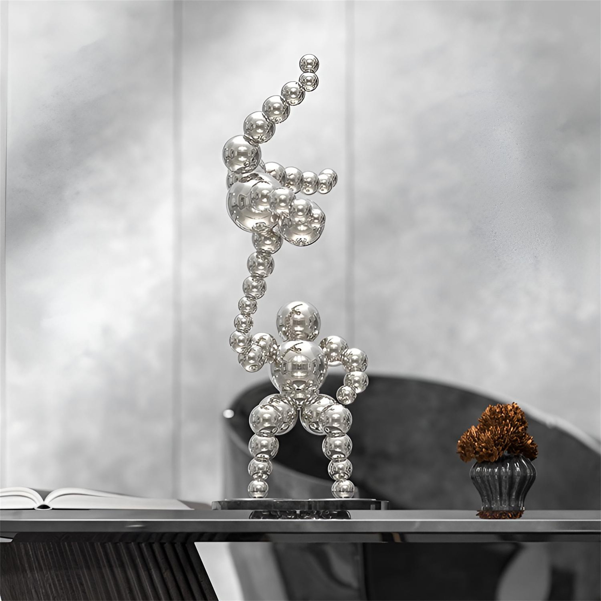 Orren Ellis Luxury Stainless Steel Decor Ornaments For Modern Living ...