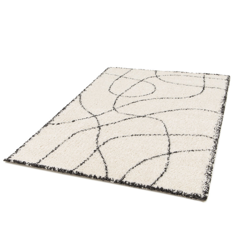 Nong Abstract Shag Area Rug, Rectangle 200 x 290cm