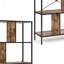 Lizette 80cm W Metal Standard Bookcase-50585059-131446695