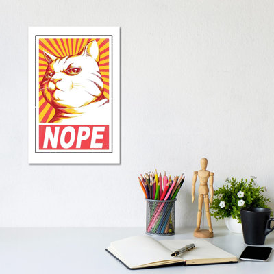 Obey Cats by Tobias Fonseca - Wrapped Canvas Gallery-Wrapped Canvas Giclée