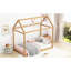Lit simple couleur de bois - Transformez votre maison en pin élégant